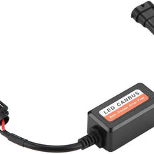 Aramox LED Decoder,880/H11 Car LED Headlight Decoder Anti-Flicker Flash Error Canceler LED Anti-Flicker Decoder