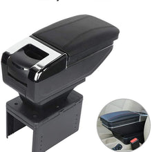 ROADFAR BlackCenter Console Armrest Organizer Box Replacement fit for/Chevrolet Express