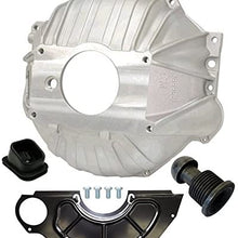 NEW SWS CHEVY 621 ALUMINUM BELLHOUSING, FLYWHEEL INSPECTION COVER, CLUTCH FORK BOOT & CLUTCH PIVOT BALL, STAMPED WITH #GM 3899621 REPLACEMENT FOR SBC & BBC FOR 11" MANUAL CLUTCH APPLICATIONS
