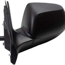 BROCK Side View Mirror for 2017-2019 Honda CR-V LX Drivers Power Textured Black 76258TLCB01 76258-TLC-B01