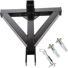 TUPARTS 3 Point 2inch Receiver Trailer Hitch Tractor Category 1 Tow Hitch Drawbar Pull