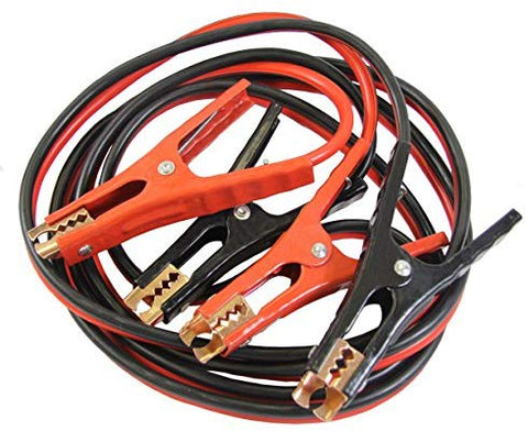 FJC (45223) 12' 8-Gauge Booster Cable with 500 Amp Rating Clamp