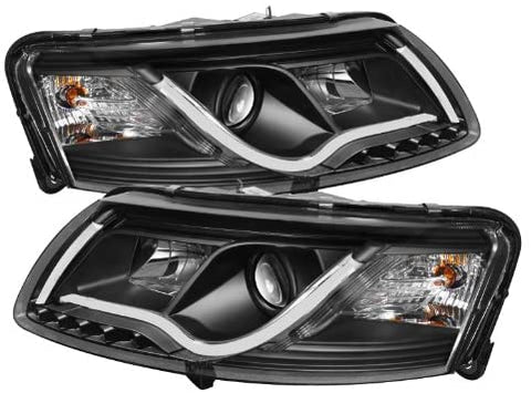 Spyder Auto 5071903 Projector Style Headlights Black/Clear