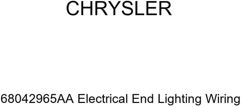 Genuine Chrysler 68042965AA Electrical End Lighting Wiring