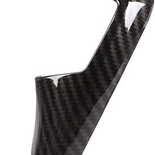 TulinTulin Carbon Fiber Printing Plastic Gear Shift Knob Cover Trim for BMW F20 F30 F31 F34 X5 F15 X6 F16 X3 F25 X4 F26 F10 (Style#1-Normal Type)