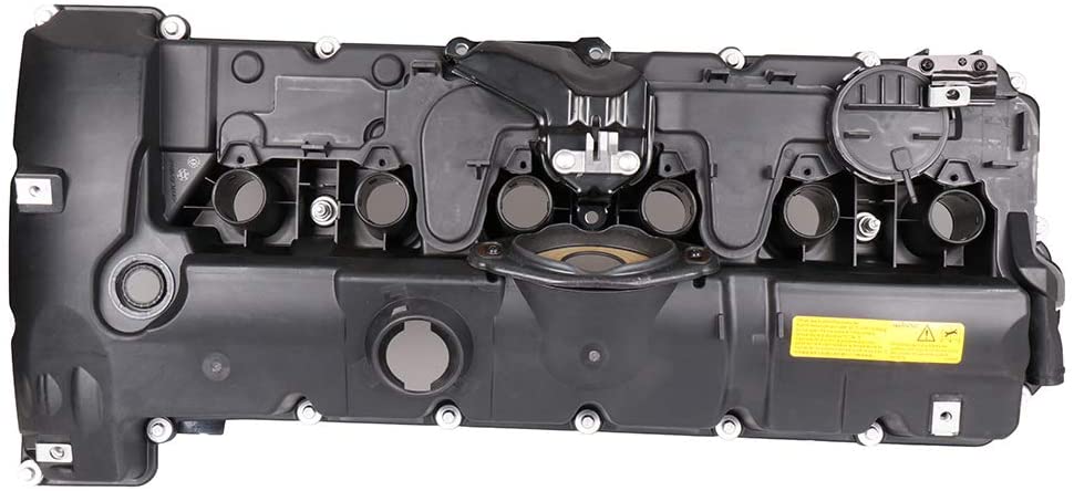 SCITOO Engine Valve Cover with Gasket 11127552281 for BMW X3 X5 E86 Z4 E82 128i E92 328i 528i 2006-2013 Valve Cover Gasket Set QR25DE