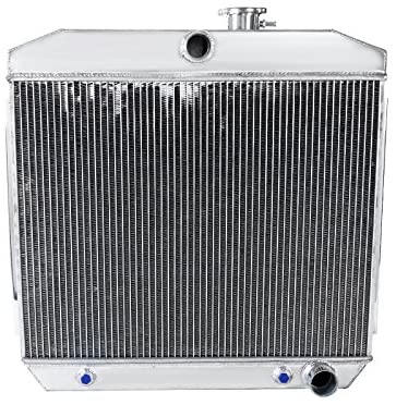 Spec-D Tuning for Chevy Small Block V8 Bel Air 3-Core/Row Light Aluminum Cooling Racing Radiator
