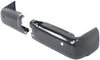Step Bumper Compatible with 2009-2014 Ford F150 Powdercoated Black with Rear Object Sensors Hole Styleside