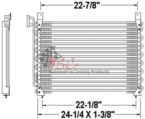 OSC Cooling Products 3336 New Condenser