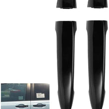 DSparts 2pcs Door Handle Replaces # 6921308020 69213-08020 69227-08040 For Toyota Sienna 2004-2010 Rear Left & Right Sliding Door Handle