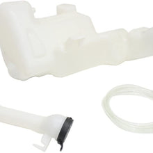 Windshield Washer Tank Assembly compatible with Volt 11-12 W/Pump Inlet Cap and Sensor