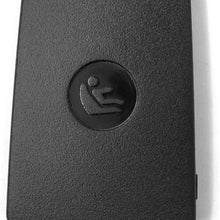 Jaronx for BMW Child Seat Anchor Cover,Rear Row Seat Safety Belt Anchor Cover for BMW 1 Series F20 F21 /2 Series F22 F87 F23 / 3 Series F30 F31 F34 F80 (Black, Anchor Cover)