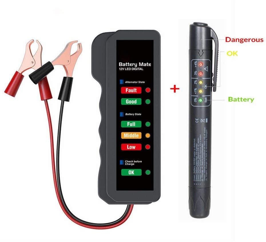 Electric Tester for Car Accurate Oil Quality Check Pen Universal Brake Fluid Tester Car Battery Tester Vehicle Auto Automotive Testing Tool (Color : BM310 Brake Fluid, Size : Free)