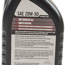 Kawasaki Genuine 20W50 Motor 4-Cycle Engine K-Tech Oil Quart Bottles 99969-6298