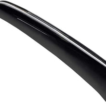 Puermto 38'' Universal Tape On Rainproof Sunroof Moonroof Wind Deflector Thickness Dark Smoke Tint Top Sun Moon Roof Rain Snow Guard Window