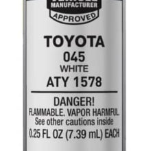 Dupli-Color ATY1578 White Toyota Exact-Match Scratch Fix All-in-1 Touch-Up Paint - 0.5 oz.