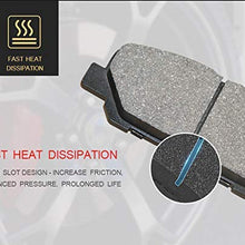 Premium Quality True Ceramic FRONT & REAR New Direct Fit Replacement Disc Brake Pad FULL Set 0602 - FRONT & REAR 8 PIECES FULL KIT D1649&D905