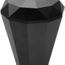 SUYE RACING Universal Weighted Shift Gear Lever Diamond Shape Fit for Manual Cars Most Automatic Cars with 3 Adapters (Black)