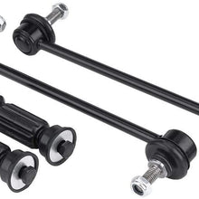 Evgatsauto 4 pcs Front Anti Roll Bar Suspension Stabilizer Sway Bar Drop Link for FORD FOCUS MK1 1998 1999 2000 2001 2002 2003 2004