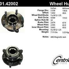 Centric 401.42002 Front Wheel Bearing