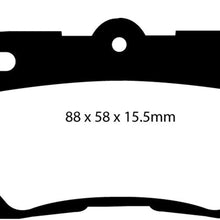 EBC Brakes DP31586C Redstuff Ceramic Low Dust Brake Pad