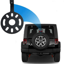 sportuli Replace for Jeep Wrangler JK 2007-2018 Backup Rear View Spare Tire Adjustable Mount Camera Reverse Parking Aftermarket Camera