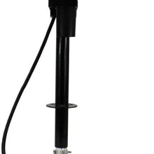 Quick Products JQ-3500B Power A-Frame Electric Tongue Jack - 3,650 lbs. Lift Capacity, Black