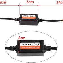 X AUTOHAUX 3pcs 9007 LED Headlight Anti Flicker Capacitor Error Code Canceller Decoder for Automotive