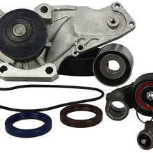 DNJ TBK284WP Timing Belt Kit with Water Pump/For 2000-2004 / Acura, Honda/CL, MDX, Odyssey, Pilot / 3.2L, 3.5L / SOHC / V6 / 24V / 3210cc, 3471cc, 3474cc, 3475cc / J32A1, J32A2, J35A1, J35A3, J35A4