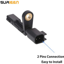 SURIEEN 52129178AC ABS Wheel Speed Sensor Rear Left or Right Anti-Lock Brake Fits for Jeep Liberty Cherokee 2006-2007 52129178AB 52129178AA