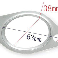 Turbo Compressor Outlet Gasket For Mitsubishi EVO 8 9 4G63 2 Bolt