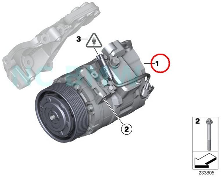 BMW Genuine Air-Conditioner Compressor