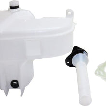 Windshield Washer Tank Assembly Compatible with GS300/GS460 06-11 / Lexus IS250/IS350 06-15 W/Pump Cap Inlet and Snsr W/Headlamp Washer Holes
