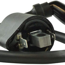 External Ignition Coil with Cap for Suzuki LTA LTF 400 KingQuad 2010-2020 LTA400 LTF400 | OEM # 33410-26G00 / 33410-26G01
