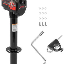 Bulldog 500199 Powered Drive A-Frame Tongue Jack with Spring Loaded Pull Pin - 4000 lb. Capacity (Black Cover)