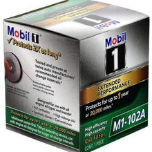 Mobil 1 Annual Protection Synthetic Motor Oil 5W-30, 1-Quart, Single Bundle M1-102A Extended Performance Oil Filter