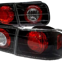 Spyder Honda Civic 92-95 2/4DR Altezza Tail Lights - Black (Black)