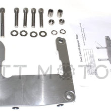 XKMT-Twin-Cam 88A Engine Rear Motor Adapter Plate Mount Compatible With Harley Evolution Twin Cam [B07BDG46K3]