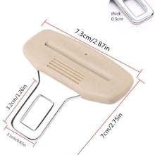 Auto Seat Belts Car Parts, 2 Pack Safety Buckle Seat Belt Plug Universal Connector Bayonet Safety with Card Insert