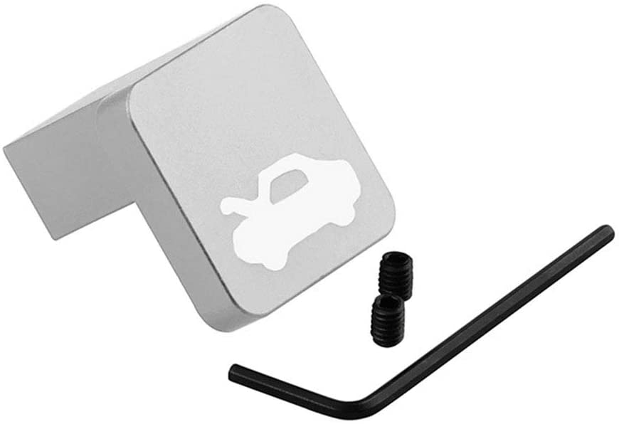 Shentesel Car Vehicle Hood Release Latch Handle for Honda Civic Ridgeline Element CR-V - Silver