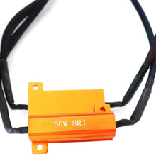 SUBALIGU 2pcs 7443 7440 7441 Turn Signal Light or Backup Light LED Resistor Kit Relay Harness Adapter Anti Flicker Error Decoder Warning Canceller (2pcs 7443-Resistor Decoder)