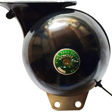 Carrfan Horn Loud 110DB 8V Electric Snail Air High Pitch Horn for Motorcycles Ships Yachts Trains Whistle