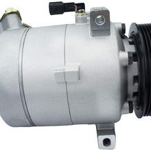 GIMAE 1pc Air Conditioning AC A/C Compressor and Clutch OEM Original Compatible with 2007-2012 Sentra 2.0L l4