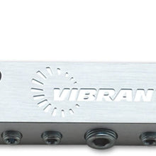 Vibrant 2690 Silver Anodized Aluminum Vacuum Manifold