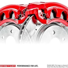 Power Stop S1692 Red Powder-Coated Performance Caliper
