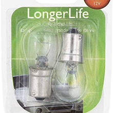 Philips 3497 LongerLife Miniature Bulb, 2 Pack