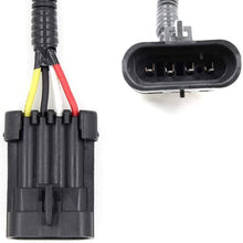 Michigan Motorsports 24 inch Oxygen o2 02 Sensor Extension Harness Fits Ls1 Ls6 Lt4 with 4 PIN Wire Flat O2 Connector O2 Camaro Firebird