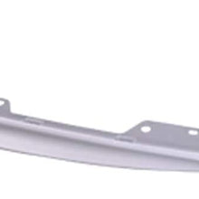 2017-2019 Honda Crv Rear Lower Valance Panel; Without Exhaust Cutout Type; Textured Silver; Made Of Pp Plastic Partslink HO1195114