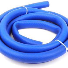 ECCPP Silicone Radiator Hose fit for 10 ft 3/4 ID FlexFab 5526 Blue Silicone Heater Hose 19mm 350F Radiator Coolant .75