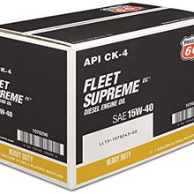 Phillips 66 1078290-3PK Diesel Engine Oil (Fleet Supreme EC- API CK-4 15W40-1 Gallon), 128. Fluid_Ounces, 3 Pack